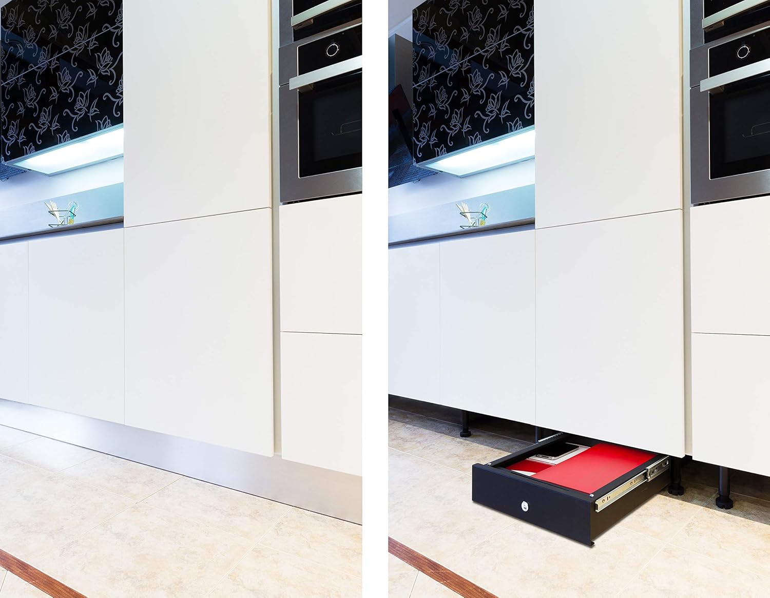 Arregui 22000-S1 Cassetta di sicurezza da cucina, colore: nero - immagine 10