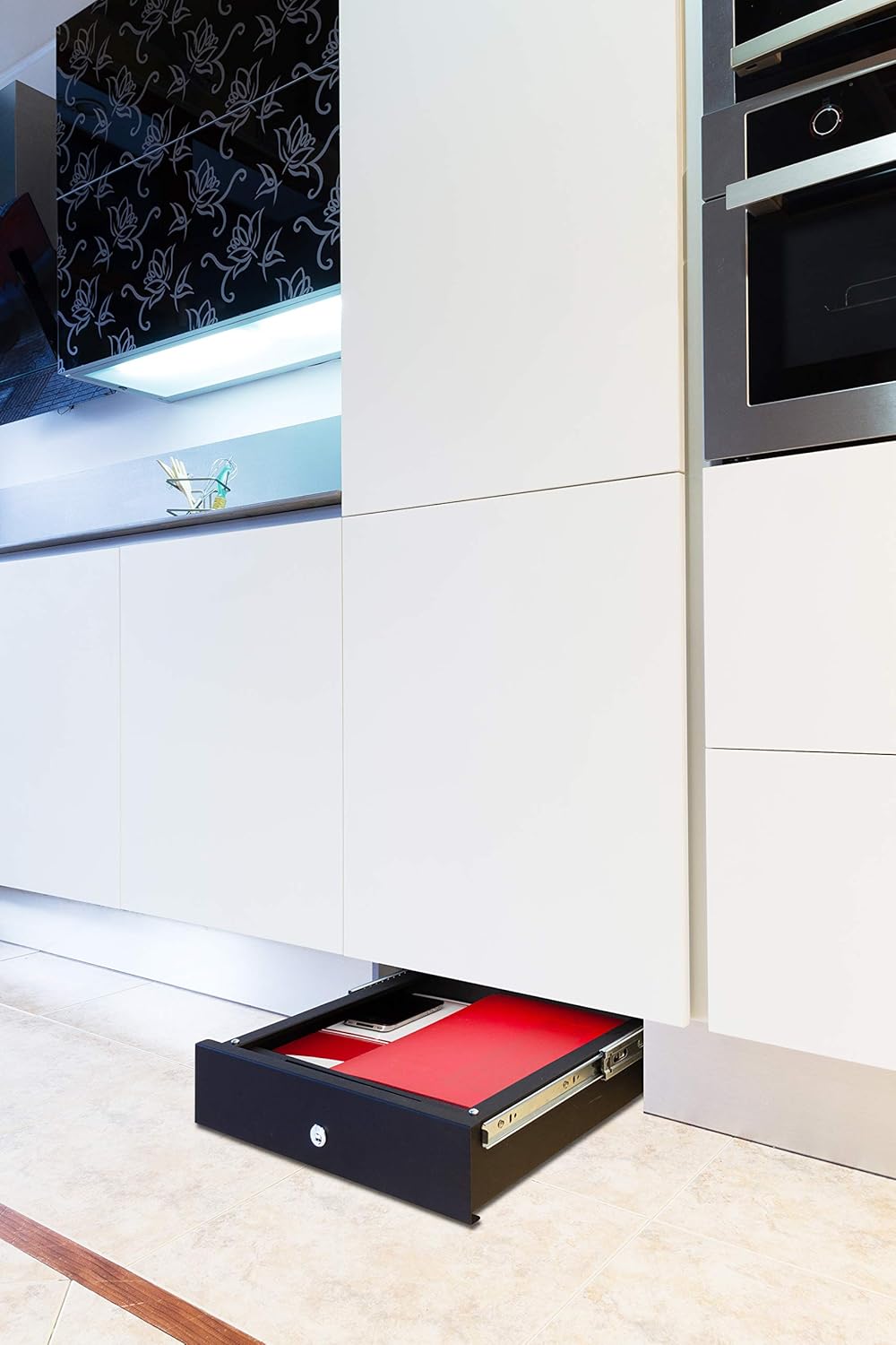 Arregui 22000-S1 Cassetta di sicurezza da cucina, colore: nero - immagine 13