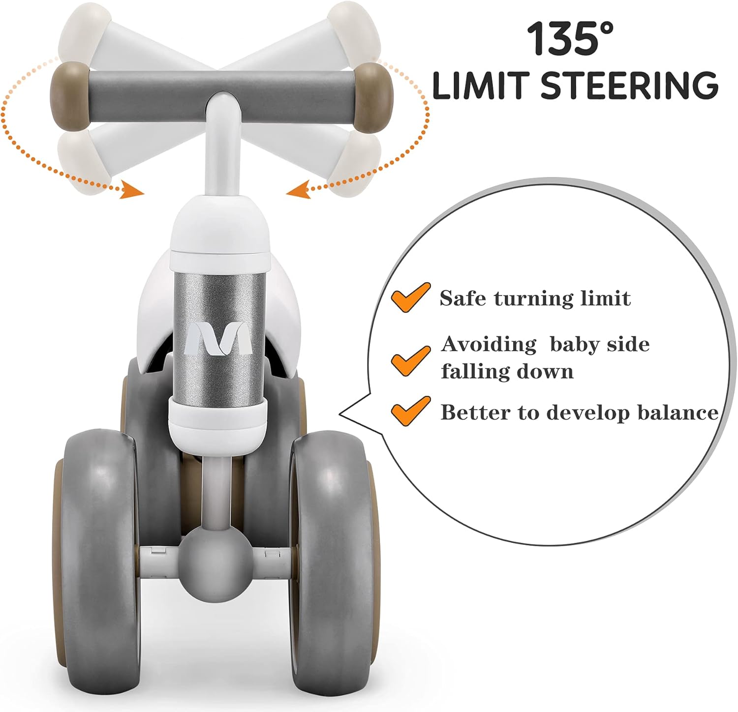 VITONIS Bicicletta Senza Pedali per 1-2 Anni - immagine 4