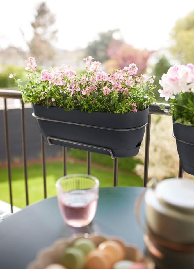 Elho Vibia Campana Trough Allin1 70 - Fioriera Balcone - immagine 7