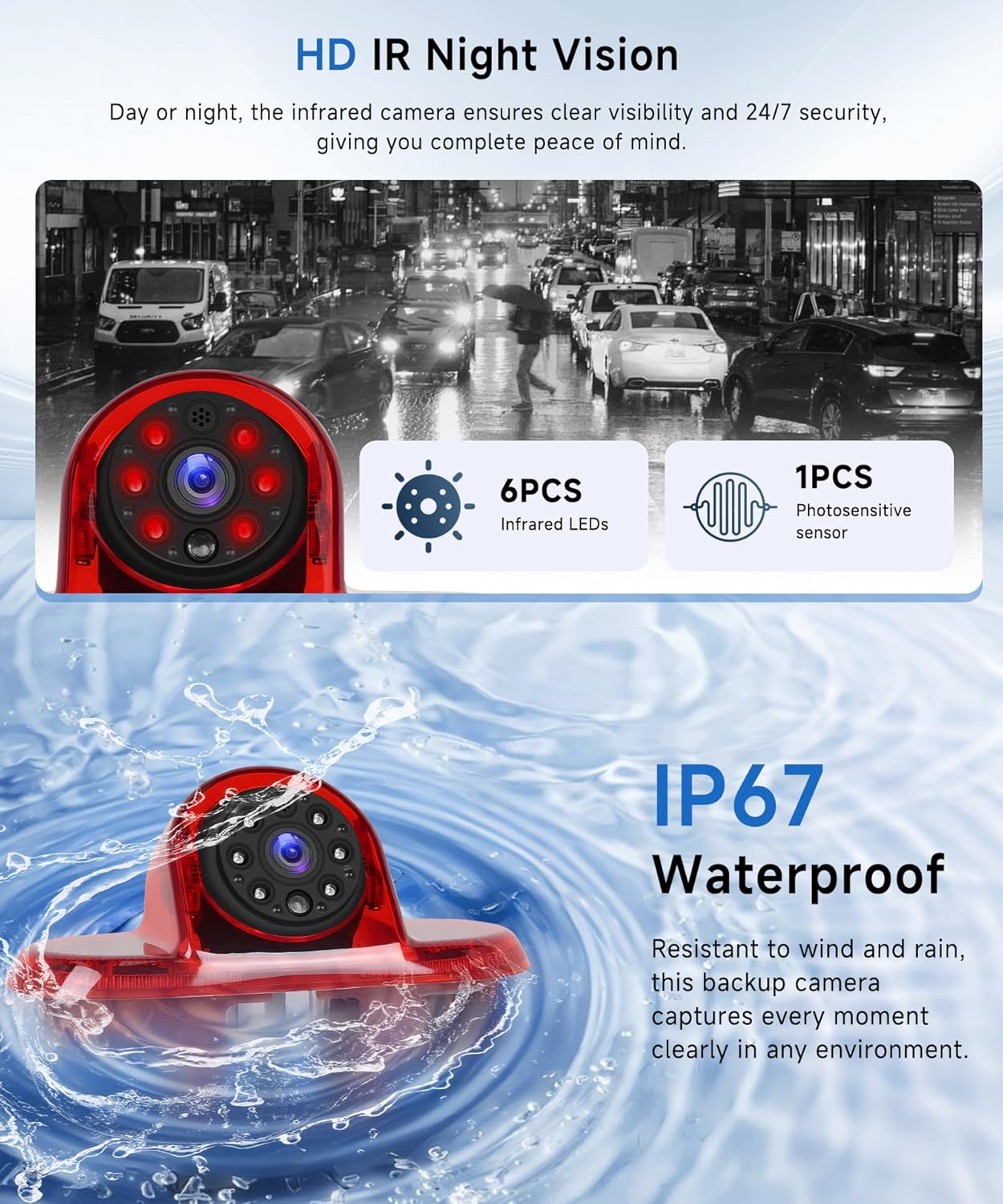 Telecamera Auto Posteriore con Luce Freno - immagine 4