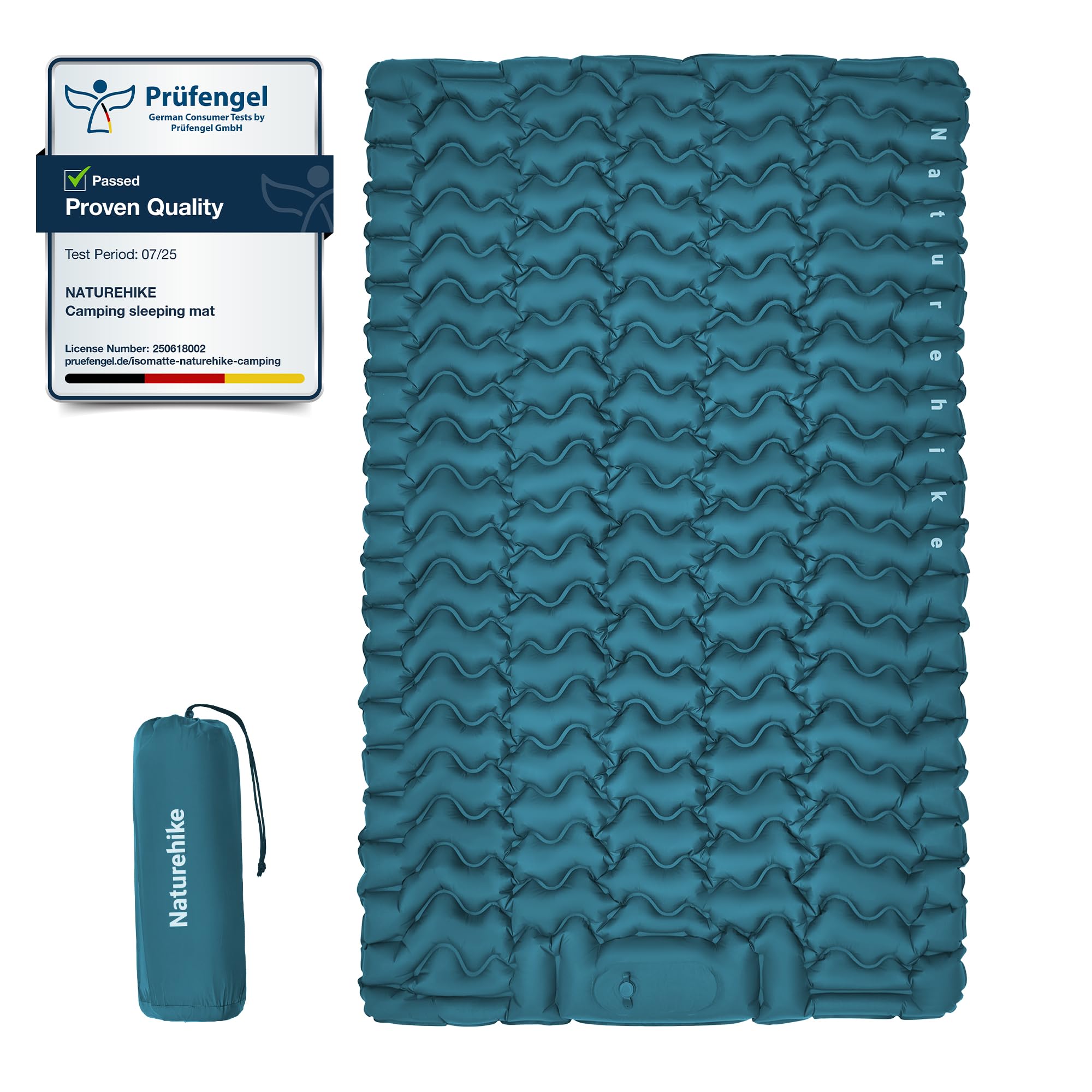 Naturehike Materassino Campeggio Gonfiabile con Cuscino