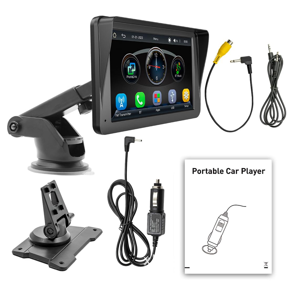 GPS Auto Navigatore Satellitare 7 Pollici Touchscreen
