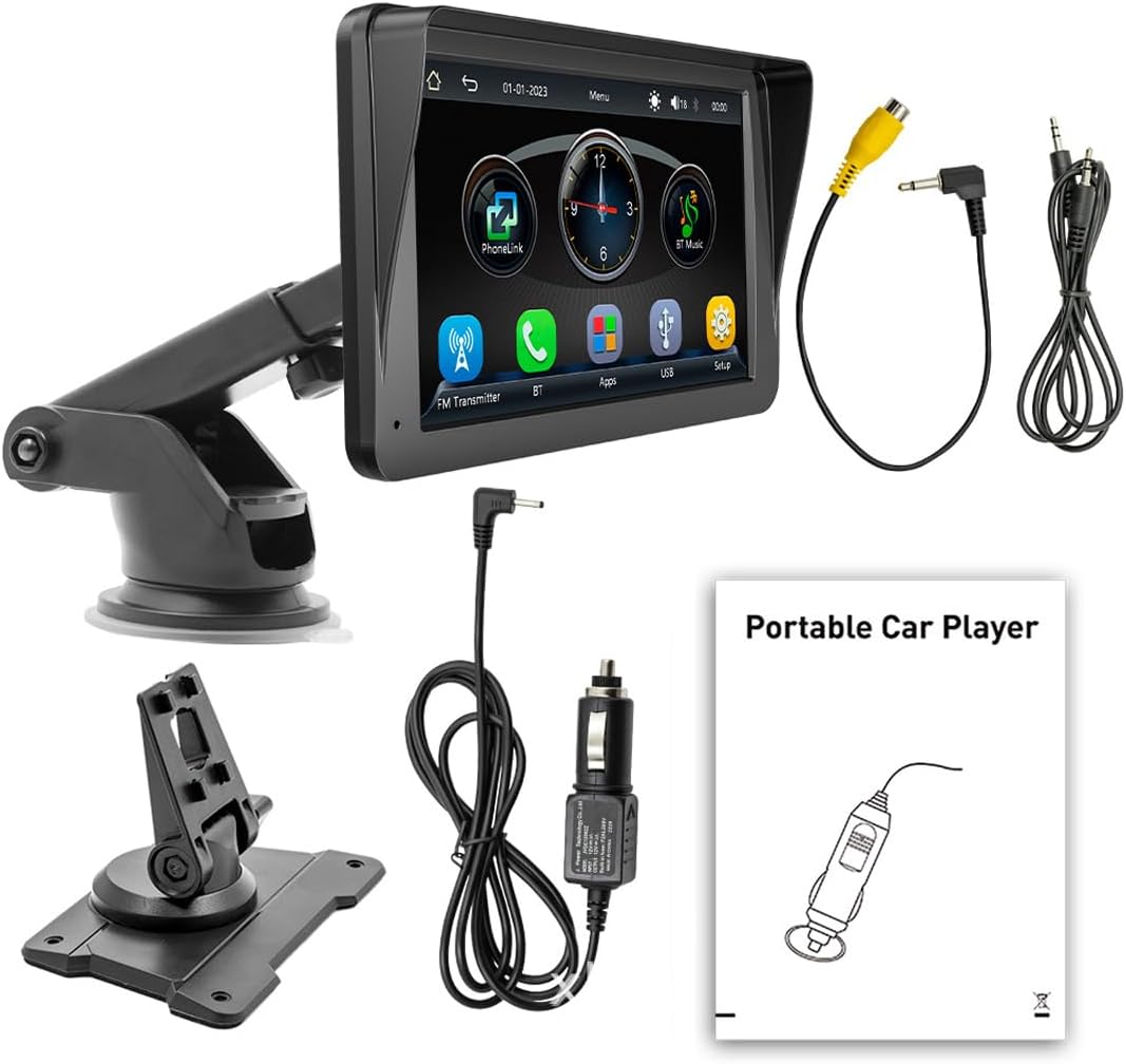 GPS Auto Navigatore Satellitare 7 Pollici Touchscreen - immagine 1