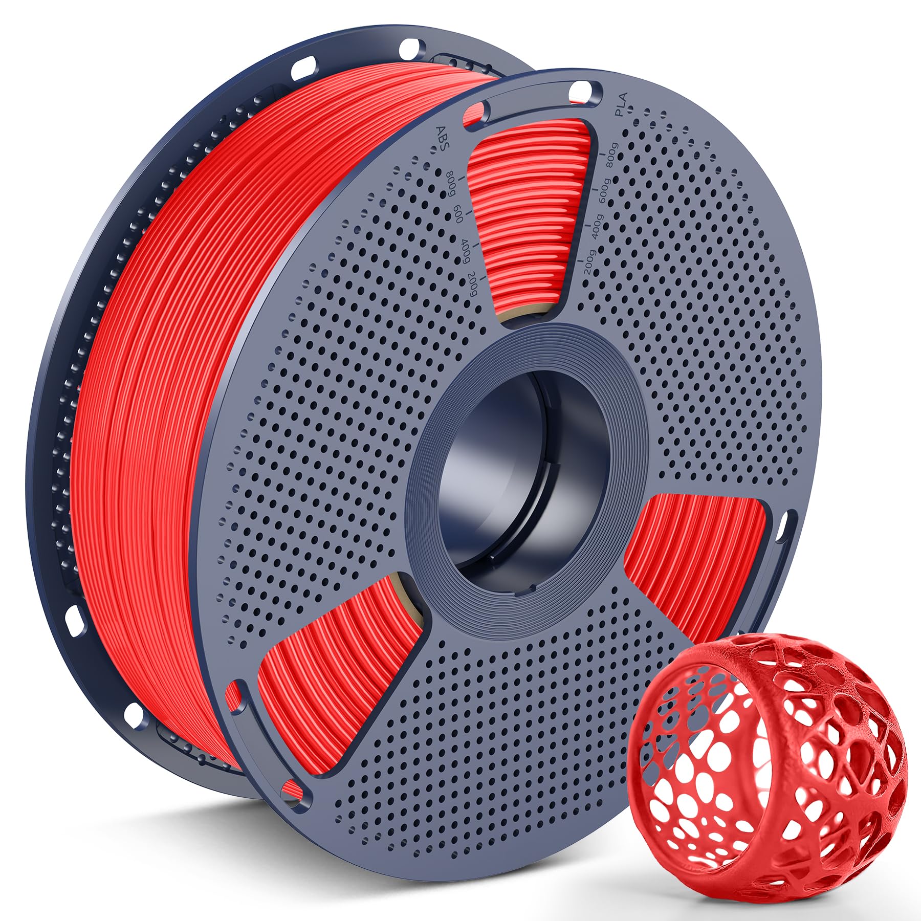 Sunlu Filamento TPU 90A 1.75mm per Stampante 3D (Rosso)