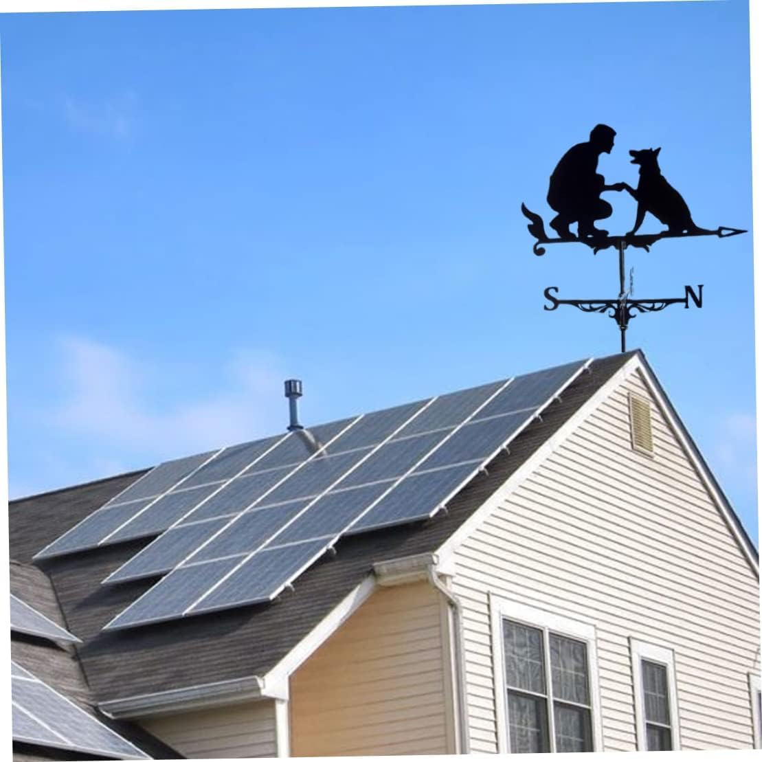 Banderuola Decorativa in Acciaio Inossidabile, Gallo - immagine 4