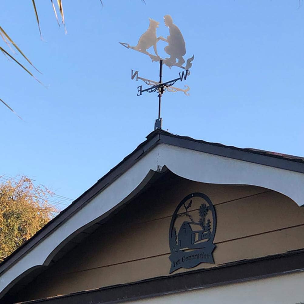 Banderuola Decorativa in Acciaio Inossidabile, Gallo - immagine 5