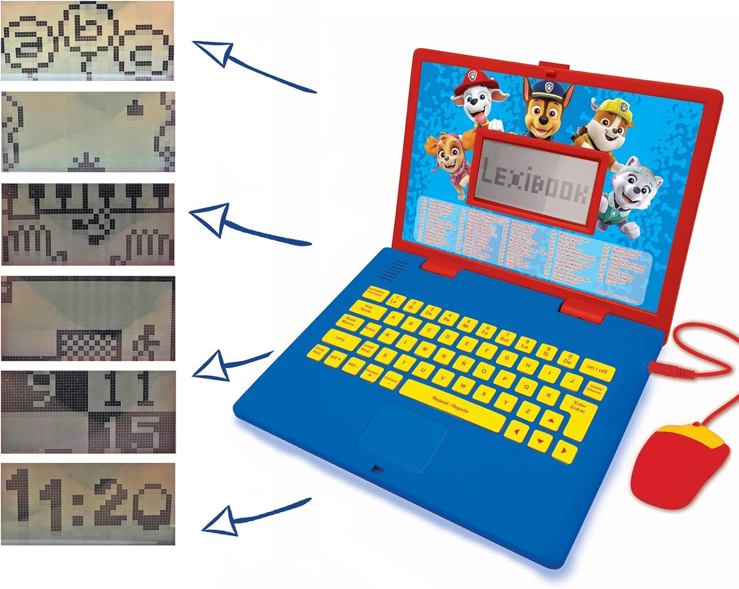 Lexibook Paw Patrol JC598PAi3 - Computer Portatile Educativo - immagine 3