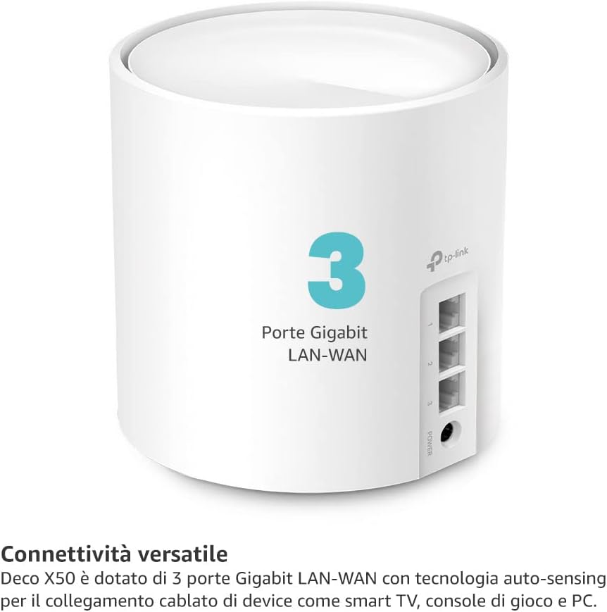 Tp-link Deco WiFi 6 Mesh AX3000 (2 Pack) - immagine 5