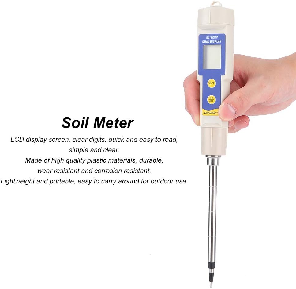 Misuratore Digitale del Suolo - Tester di Sale EC - immagine 3