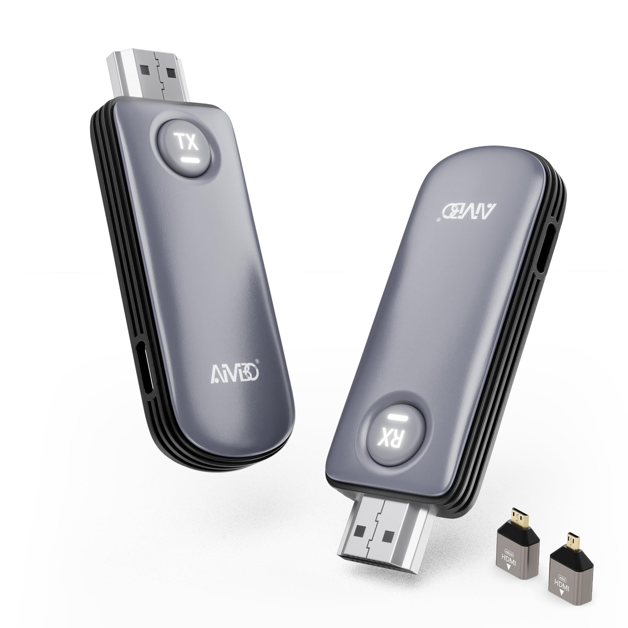 HDMI Wireless 4K 5G Plug and Play 50m, Grigio