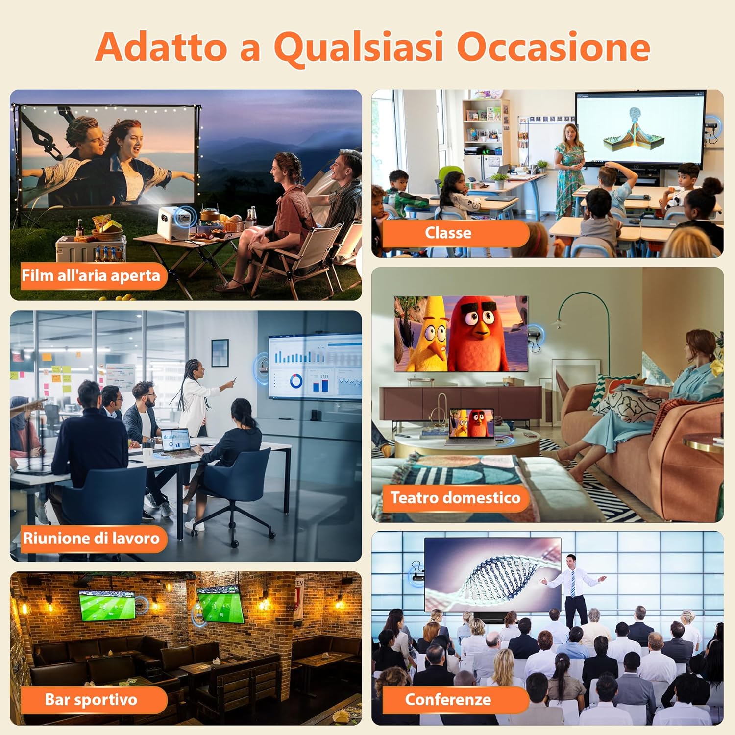 HDMI Wireless 4K 5G Plug and Play 50m, Grigio - immagine 8