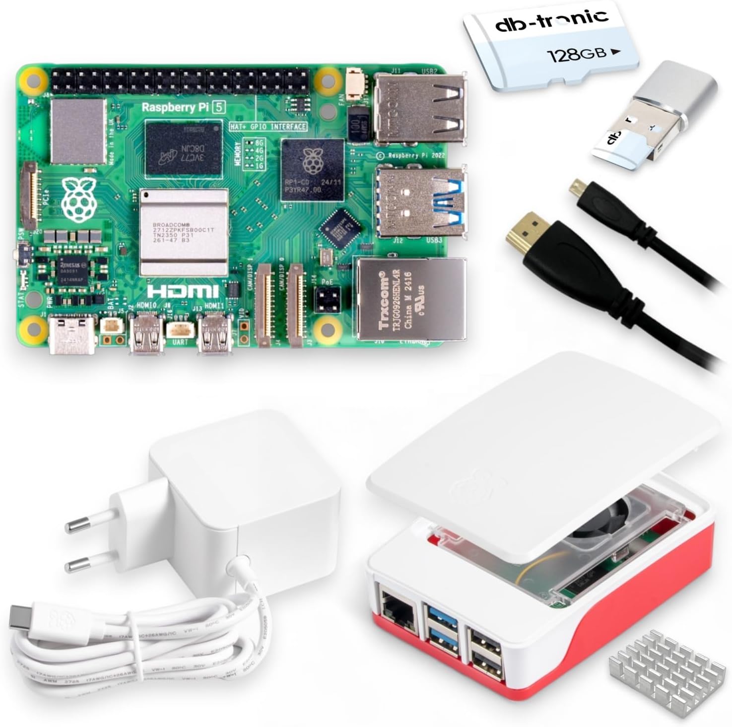 Raspberry Pi 5 8 GB Starter Kit - immagine 1