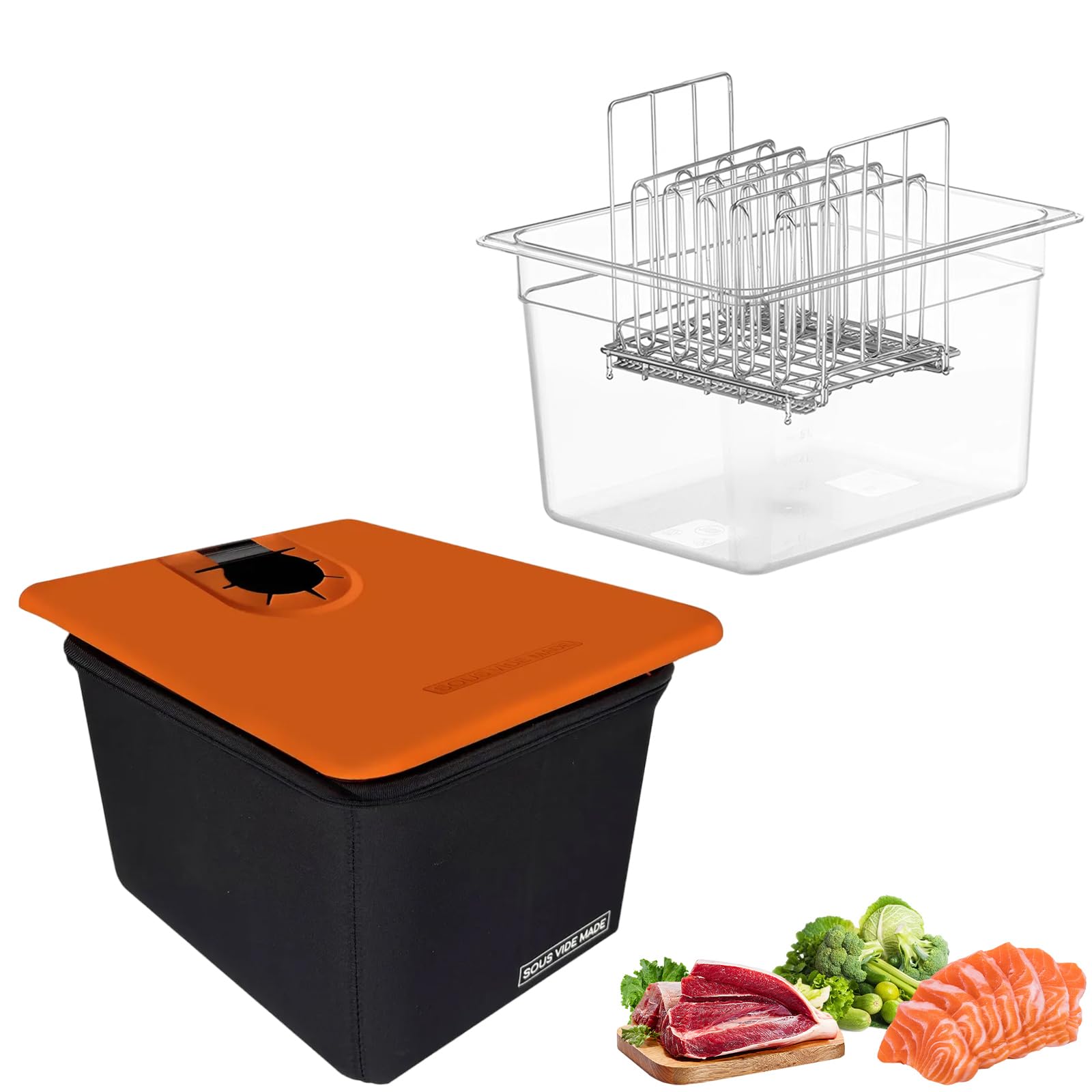 Contenitori Sottovuoto Sous Vide con Coperchio