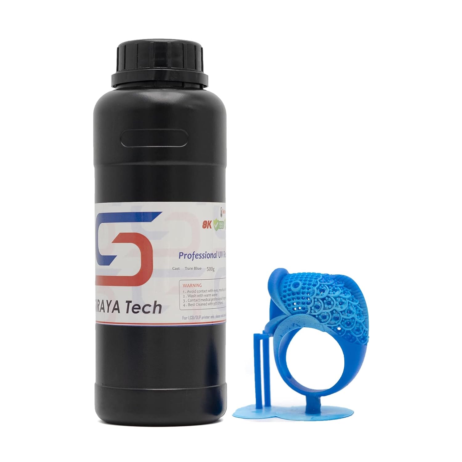 Siraya Tech Cast Resina Colabile per Stampa 3D, Vero Blu - immagine 1