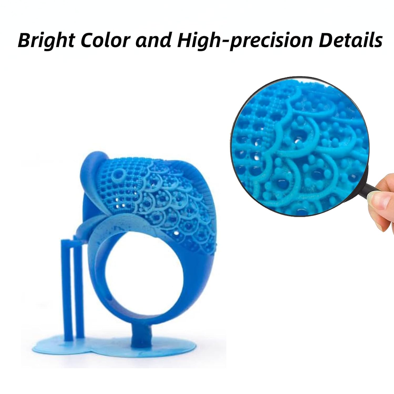 Siraya Tech Cast Resina Colabile per Stampa 3D, Vero Blu - immagine 3