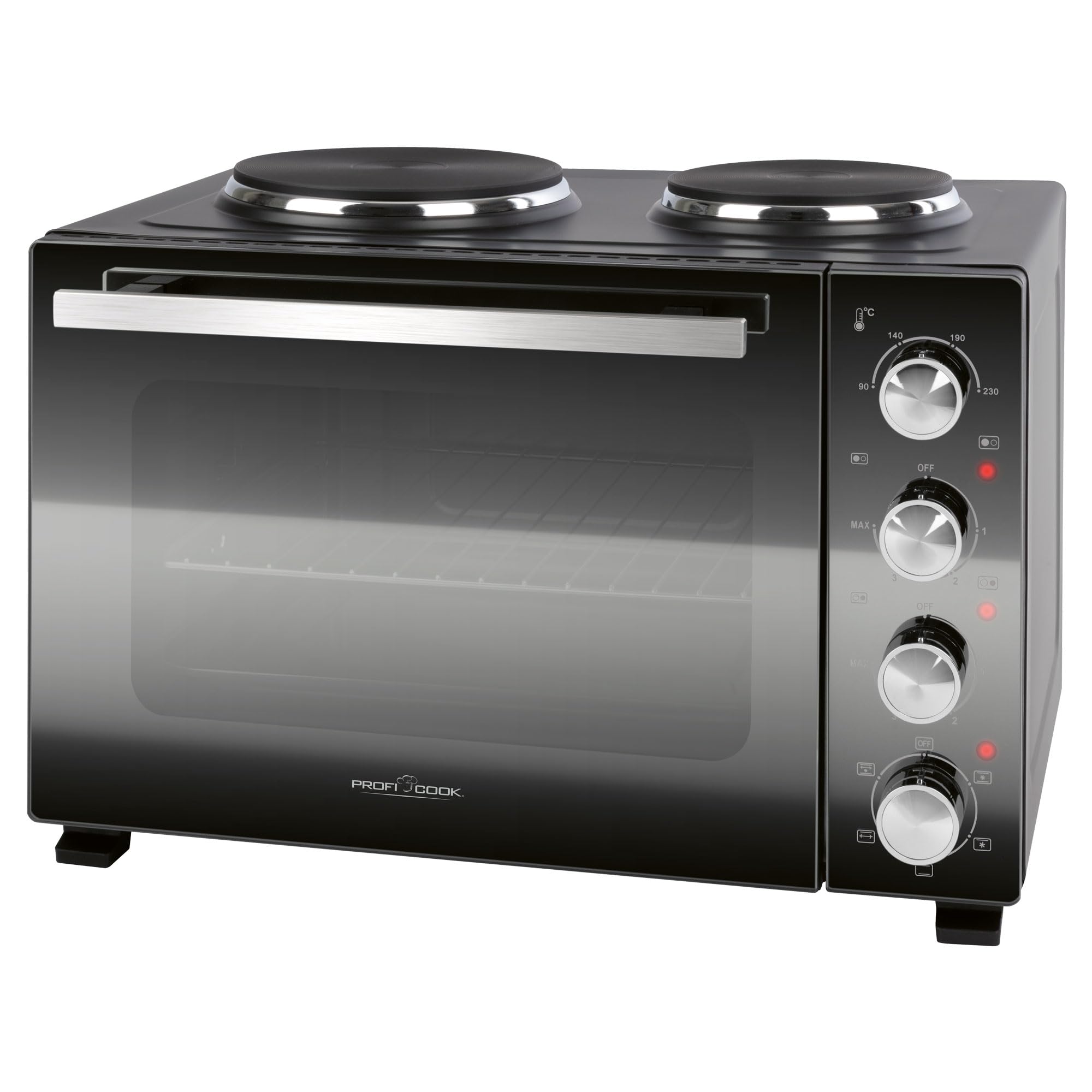 ProfiCook Mini Forno Ventilato 32L con Girarrosto
