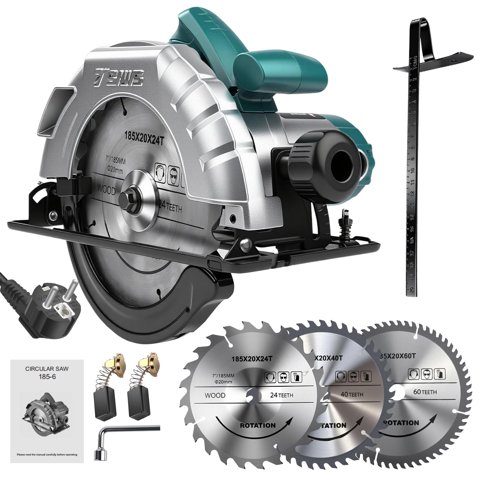 Yumili Mini Sega Circolare 1200W 5200RPM