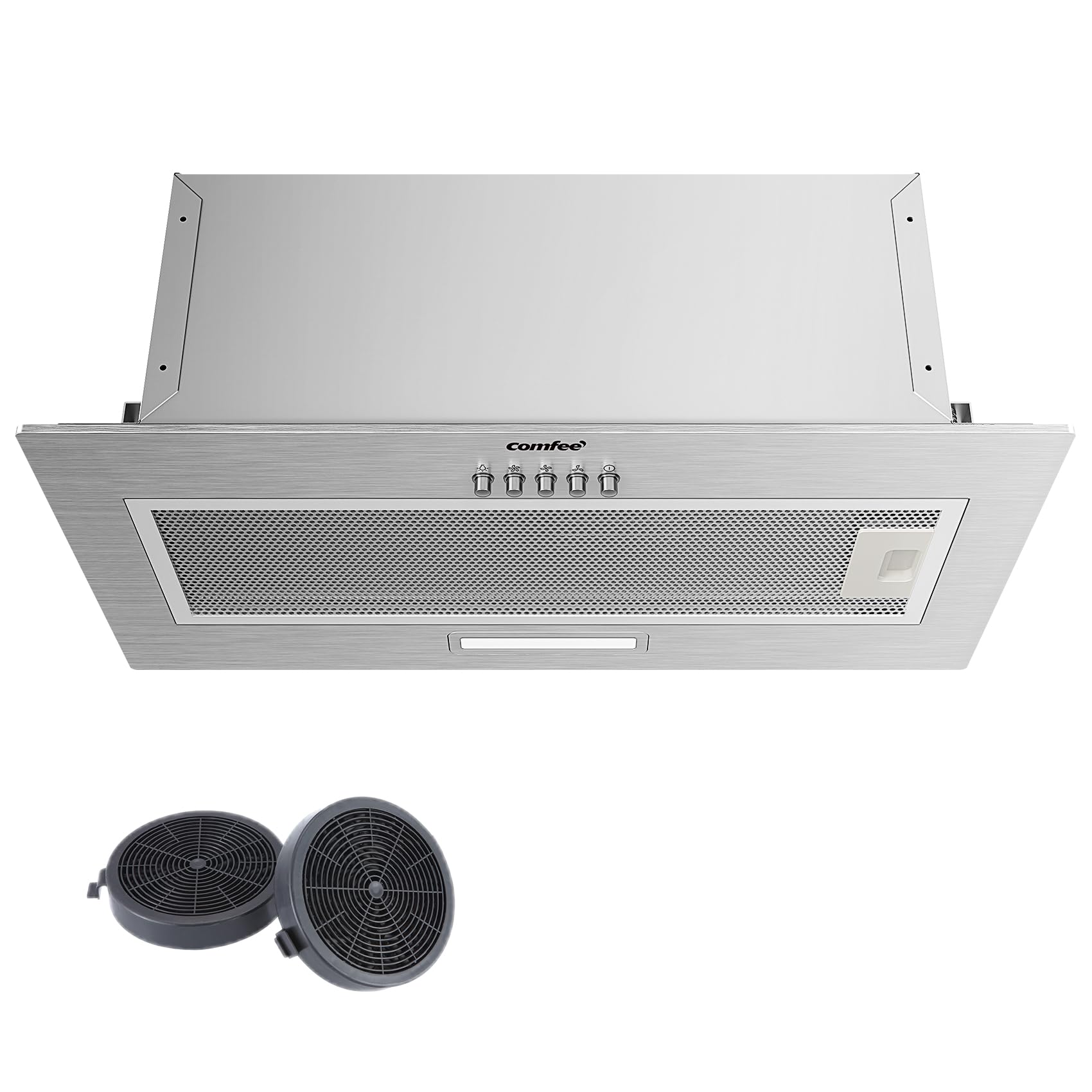 Comfee' Cappa Aspirante Sottopensile 52 cm, Argento