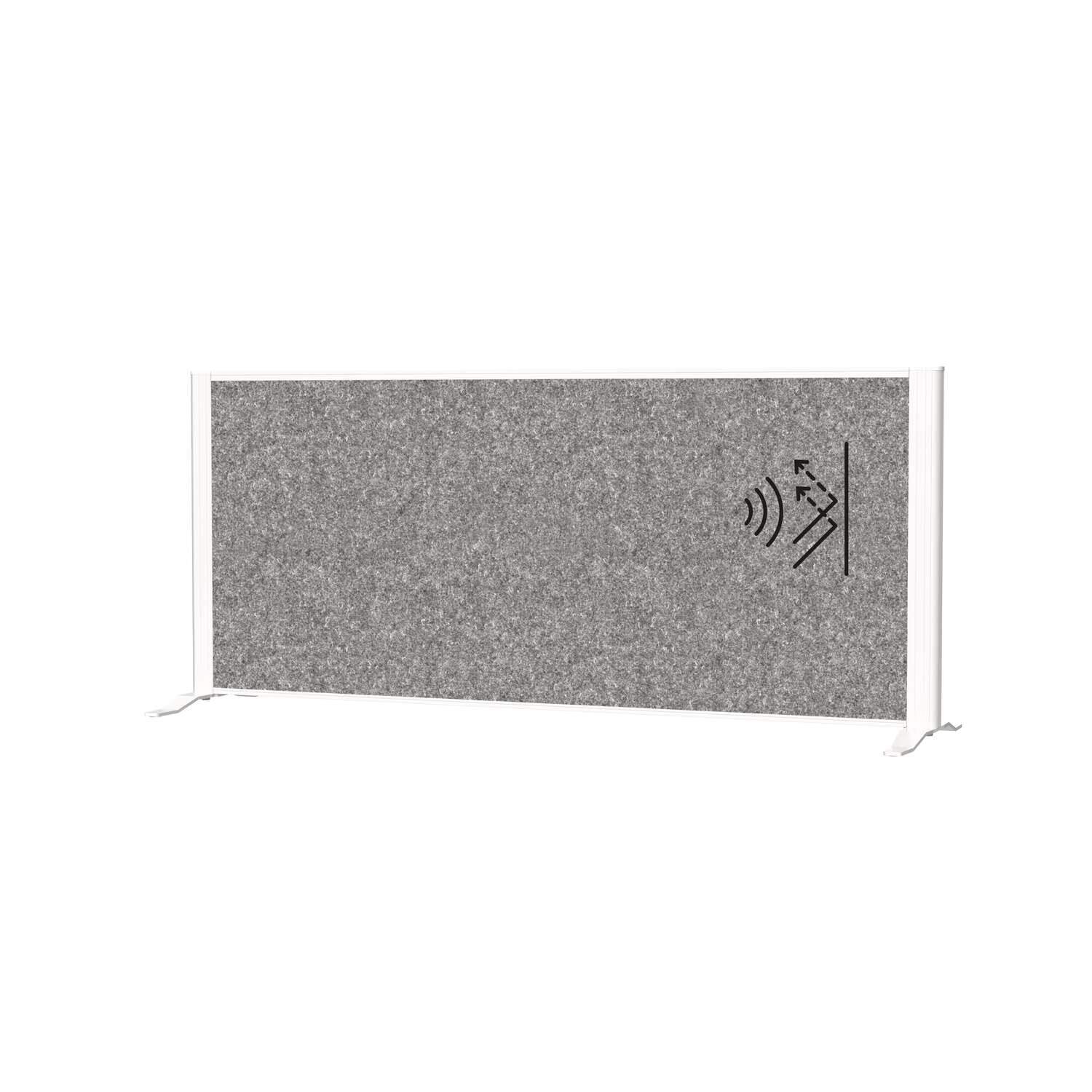Maul MAULconnecto - Divisorio Acustico da Tavolo 120x50 cm