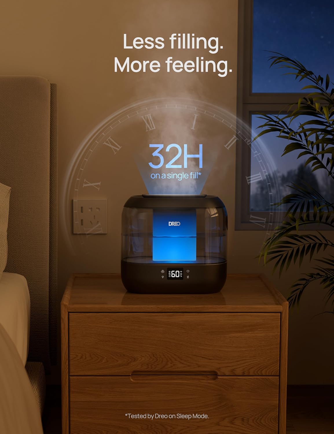 Dreo Umidificatore Smart 4L con Nebbia Fredda - immagine 8