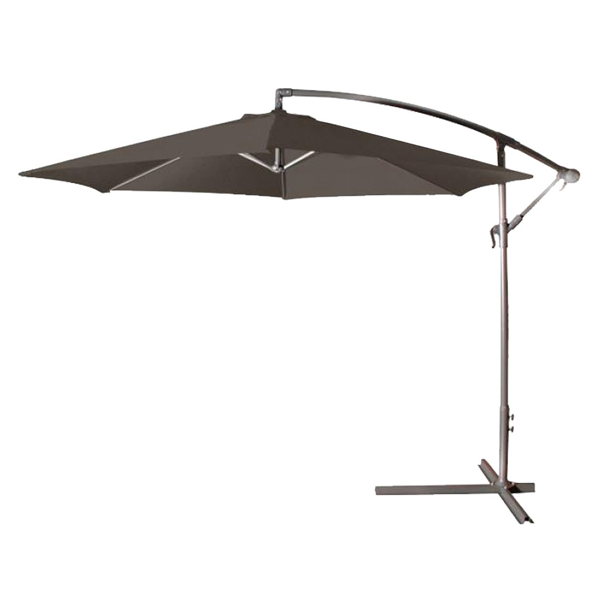 Urban Living SUNNYDAYS - Parasole Rotondo Grigio Antracite