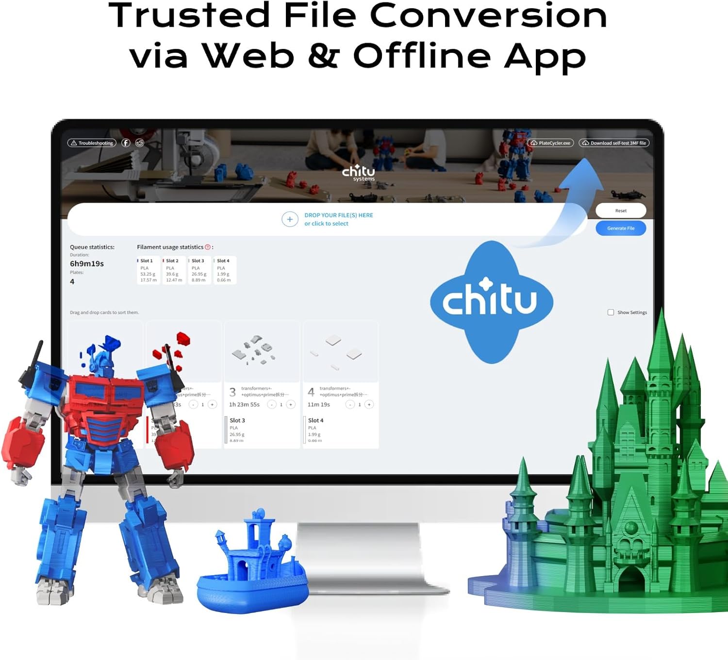 Chitu Systems PlateCycler C1M per Bambu Lab A1 Mini - immagine 6