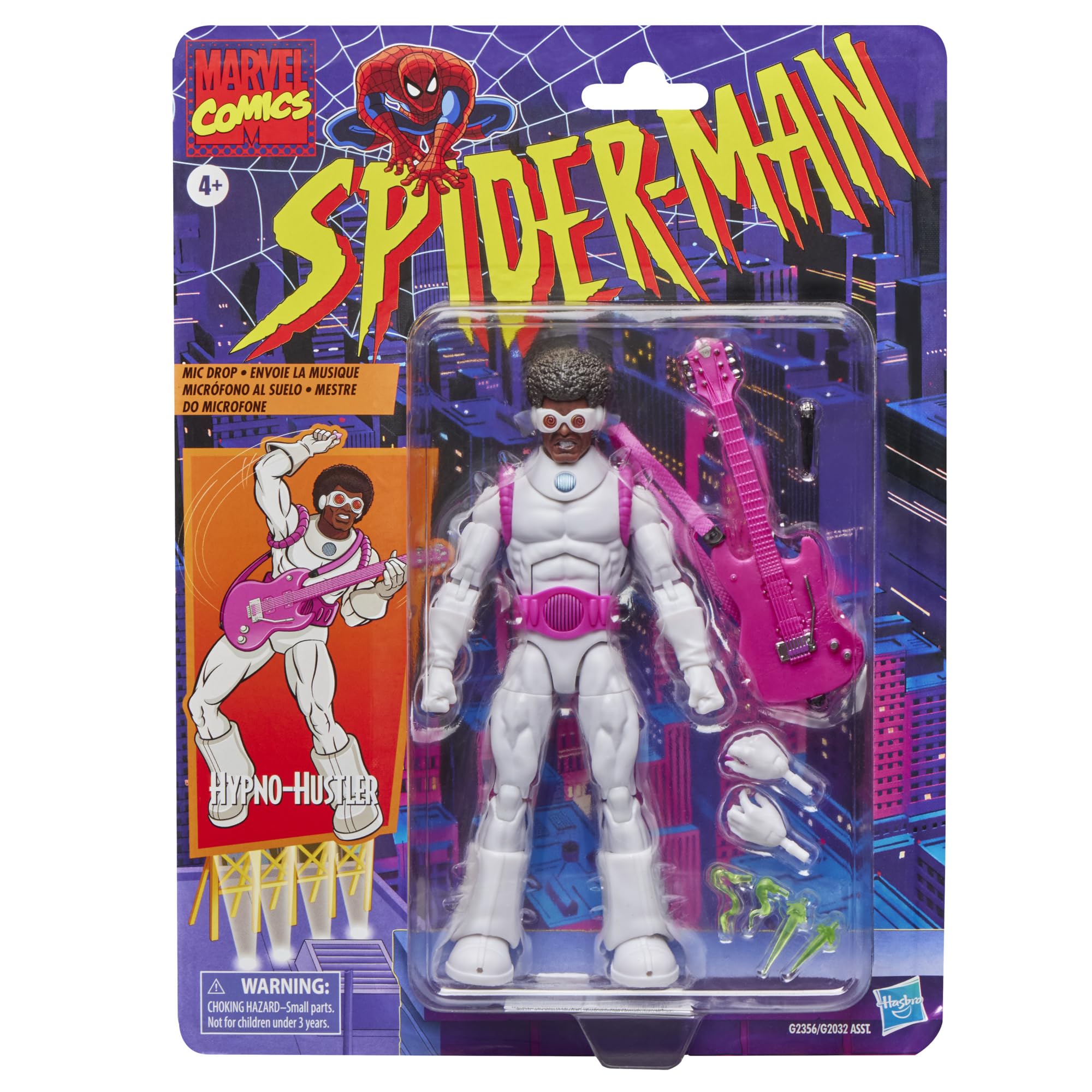 Hasbro Marvel Legends Series, Hypno-Hustler, action figure collezionabile vintage ispirata ai fumetti ""Spider-Man"", da 15 cm