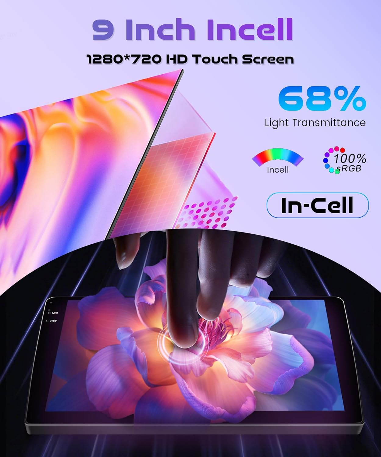 Autoradio 9" Android per Ford Focus Mk2 Mk3 2004-2011 - immagine 3