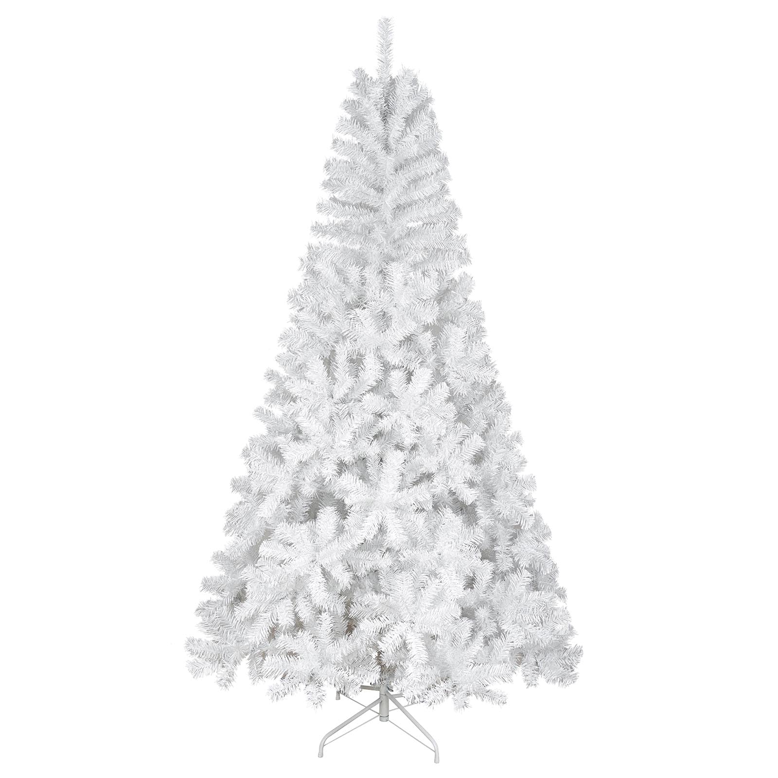 Albero di Natale Artificiale Bianco 2,1m-1000 Rami