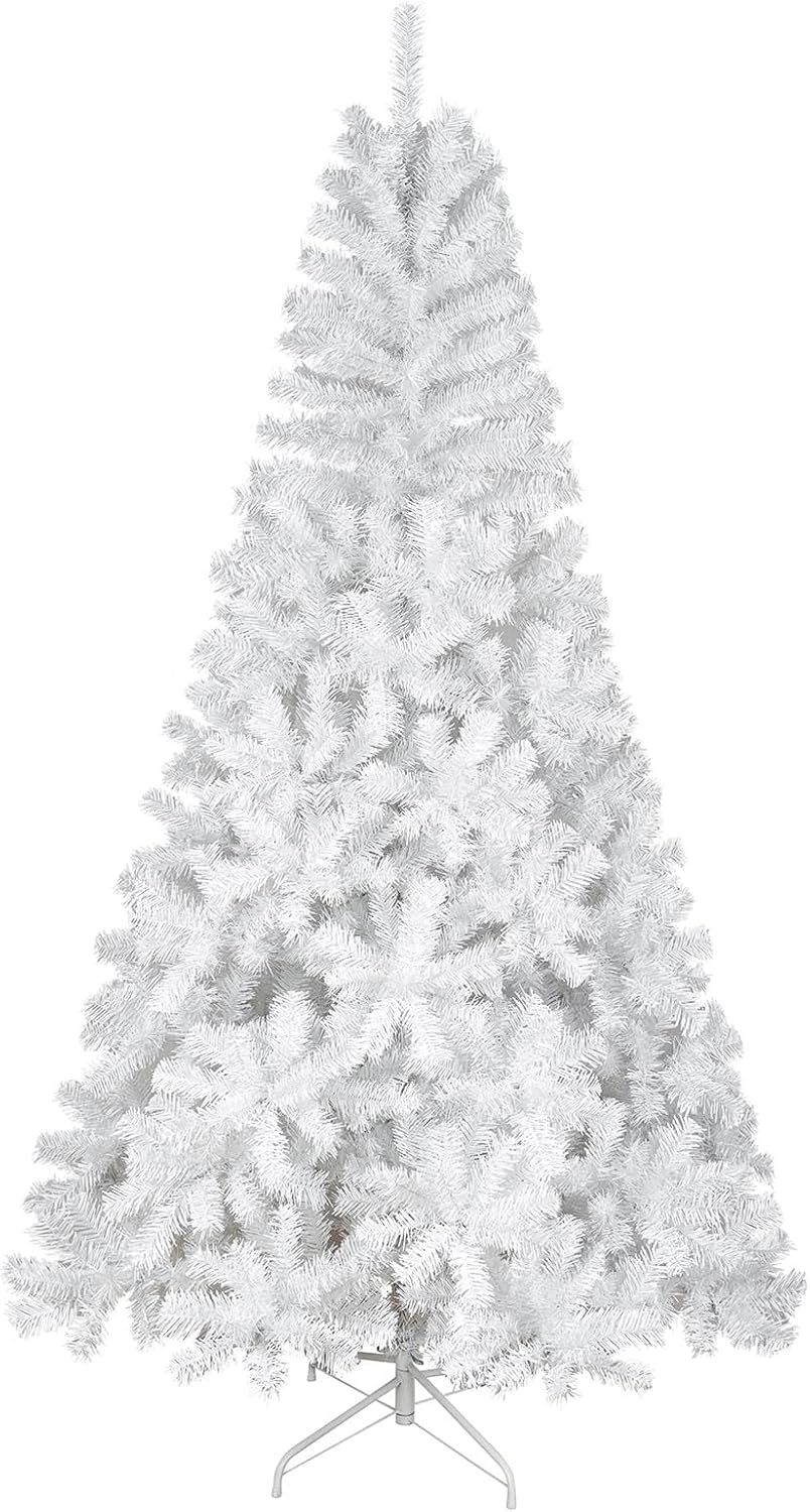 Albero di Natale Artificiale Bianco 2,1m-1000 Rami - immagine 1
