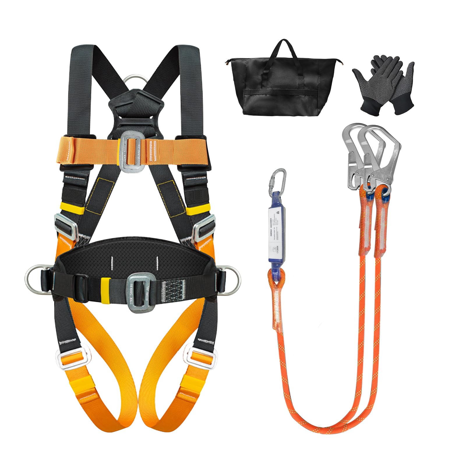 Imbracatura Sicurezza Anticaduta Corpo Intero 140kg