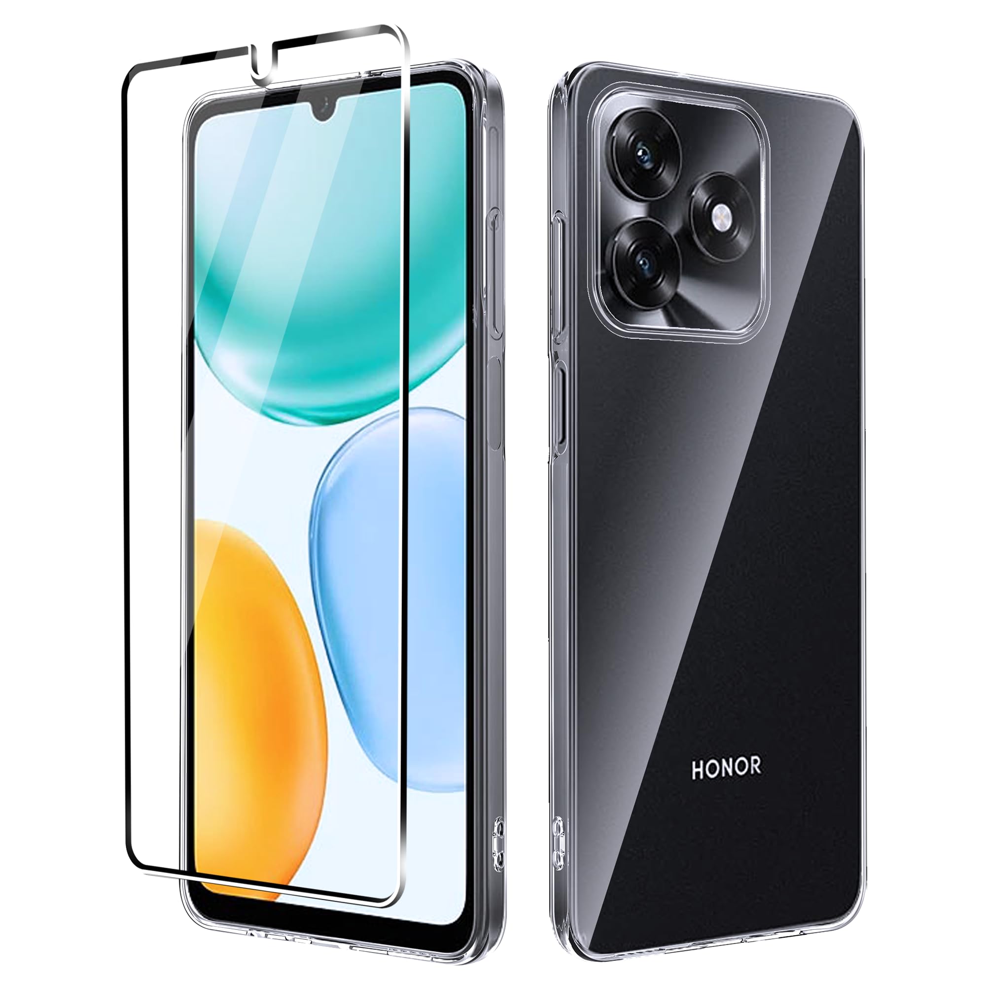 Cover per Honor X5C Plus - Silicone TPU Trasparente