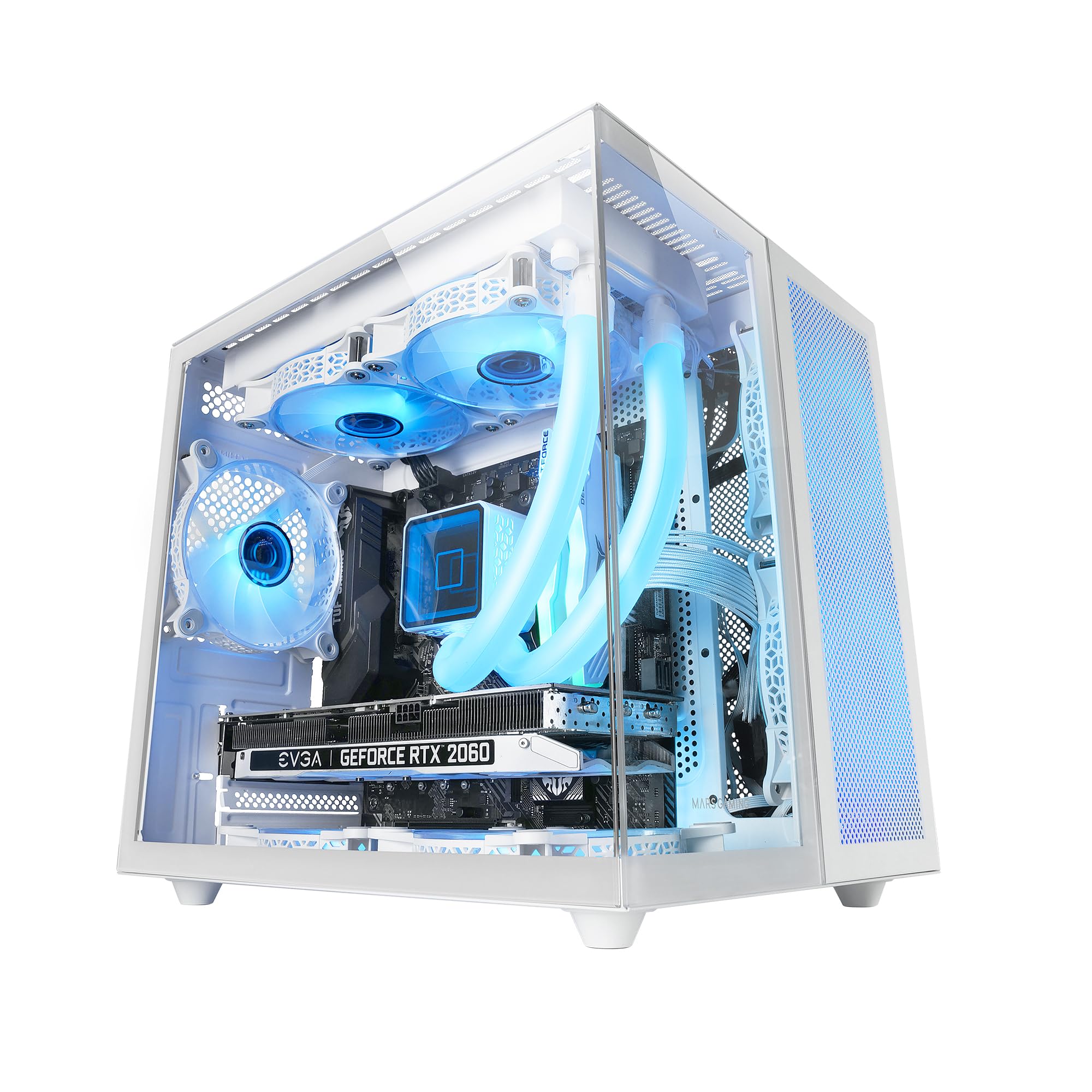 Mars Gaming MC-NOVAM - Case MicroATX Bianco