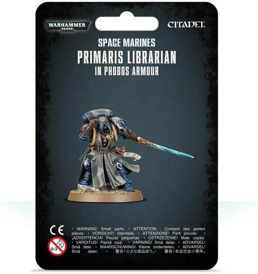 Games Workshop Warhammer 40,000 - Bibliotecario Primaris - immagine 1