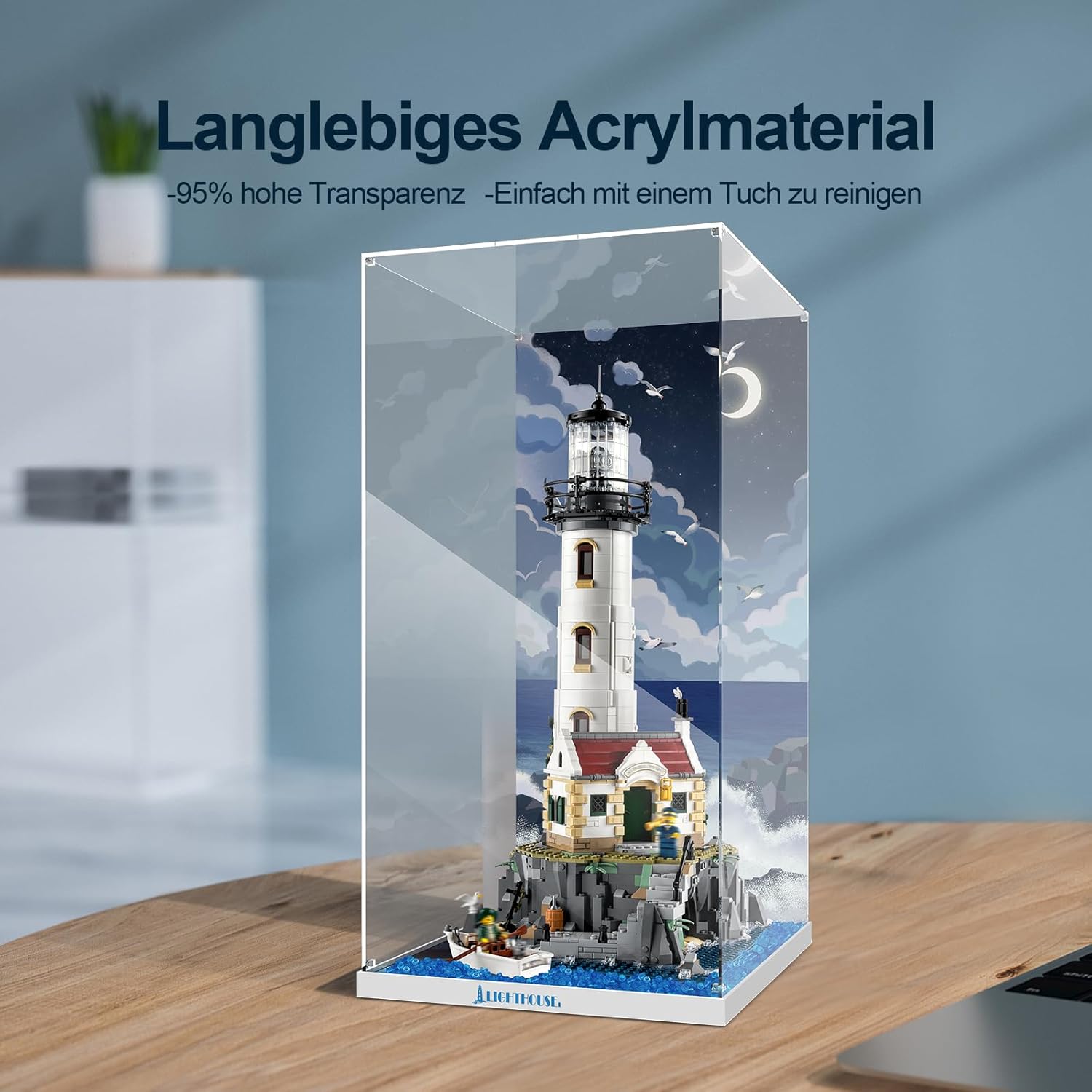 Vetrina Acrilica per Lego Motorized Lighthouse 21335 - immagine 7
