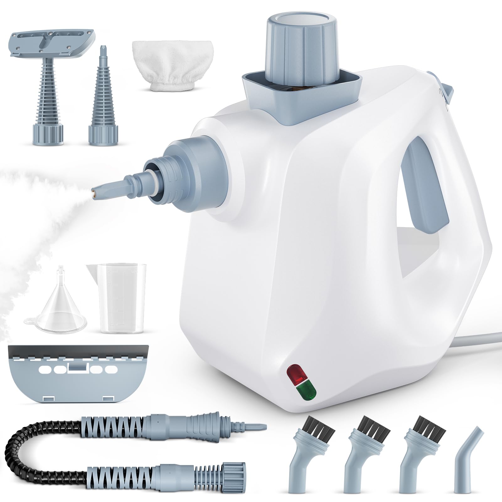 Jradse Pulitore a Vapore Portatile 1000W Multiuso