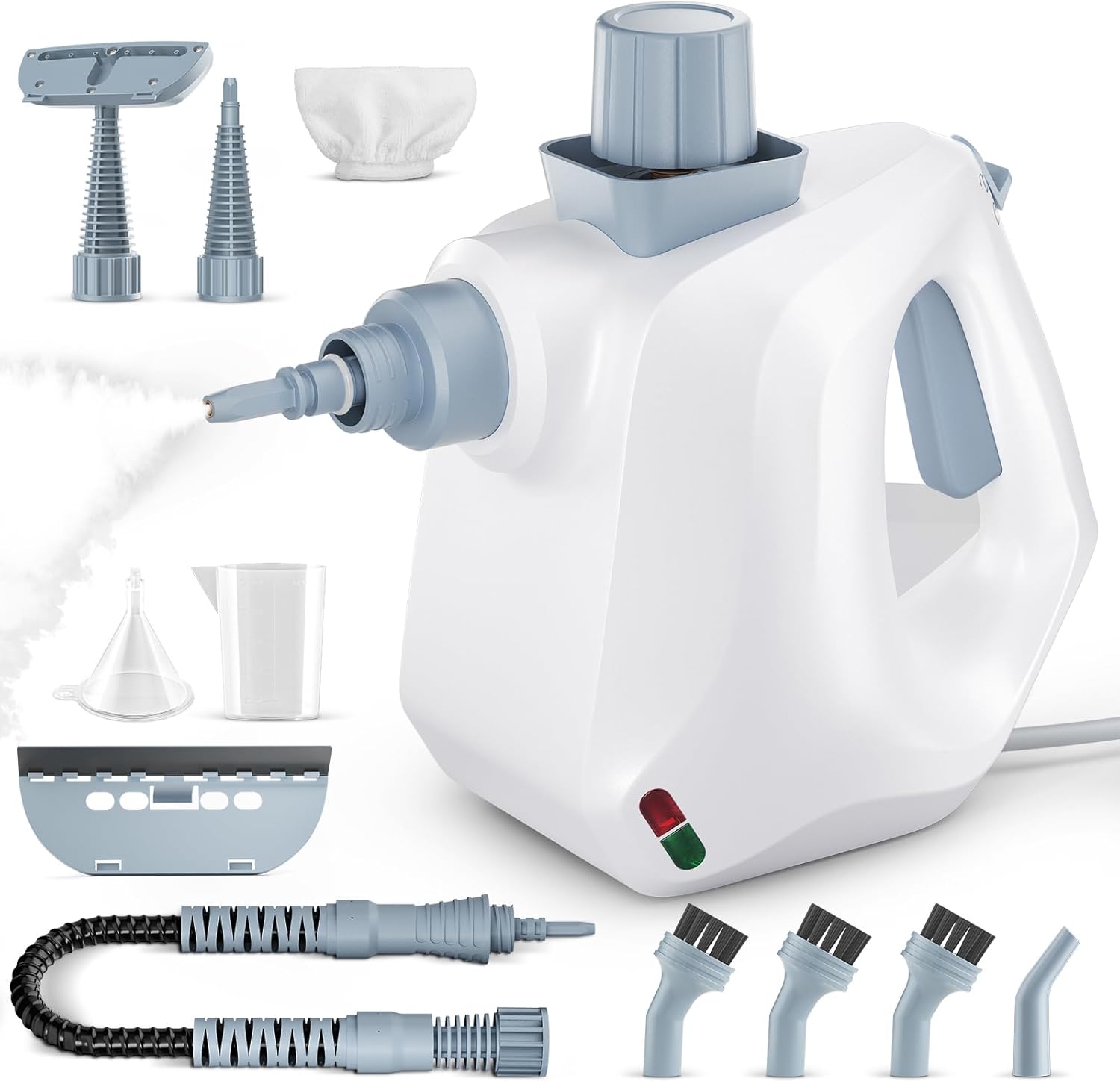 Jradse Pulitore a Vapore Portatile 1000W Multiuso - immagine 1