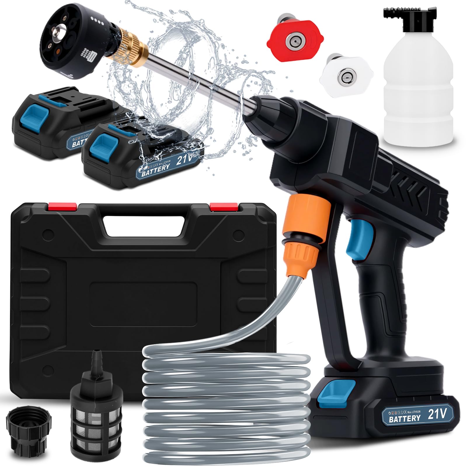 Idropulitrice a Batteria Portatile 18 Bar