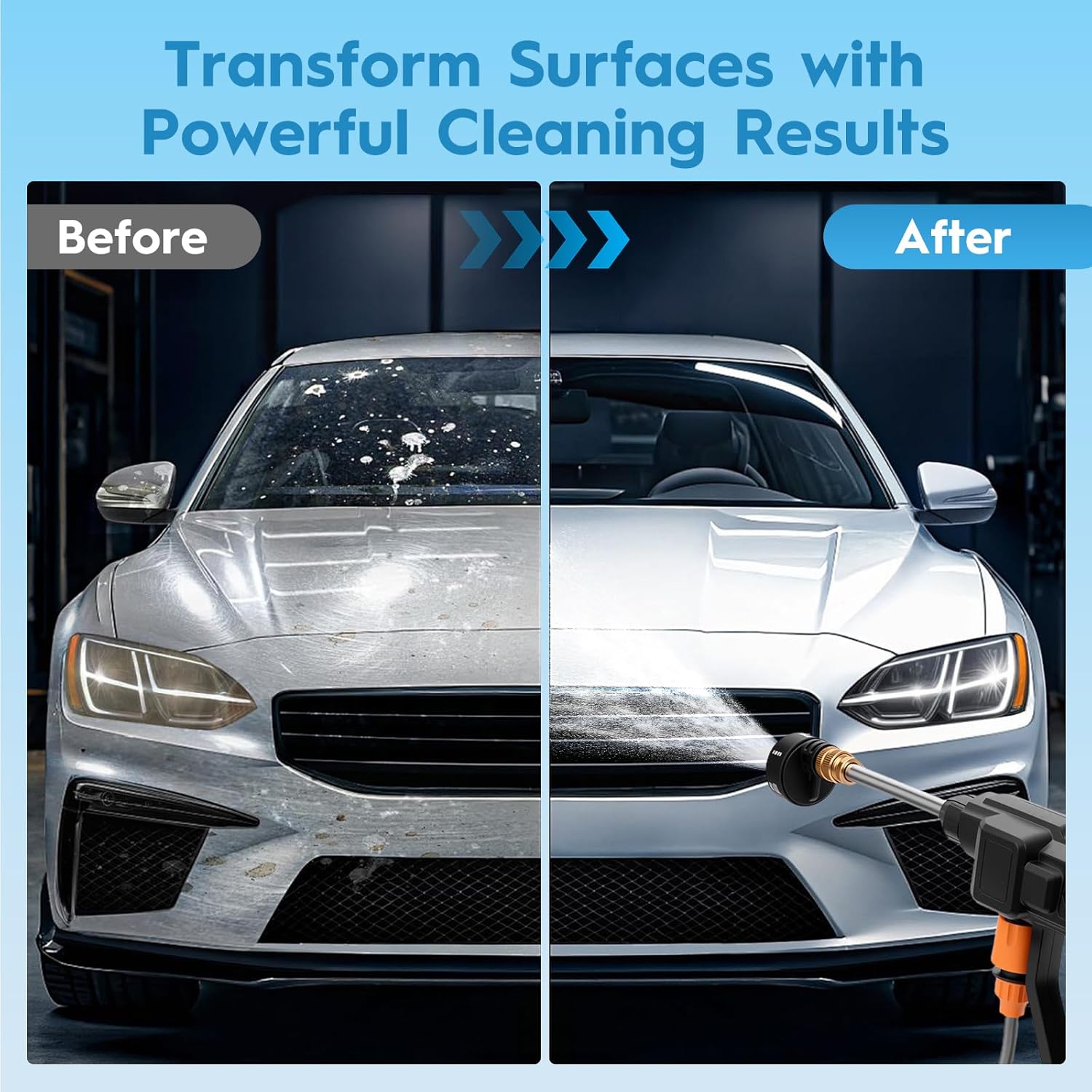 Idropulitrice a Batteria Portatile 18 Bar - immagine 7