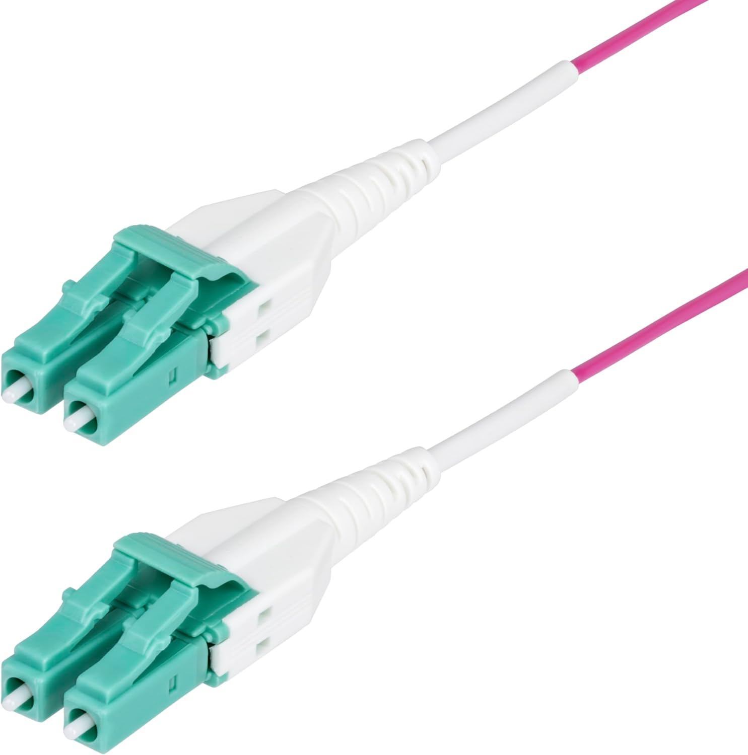 Startech.com Cavo Fibra Ottica LC/LC OM4 40m, Viola Erica - immagine 1