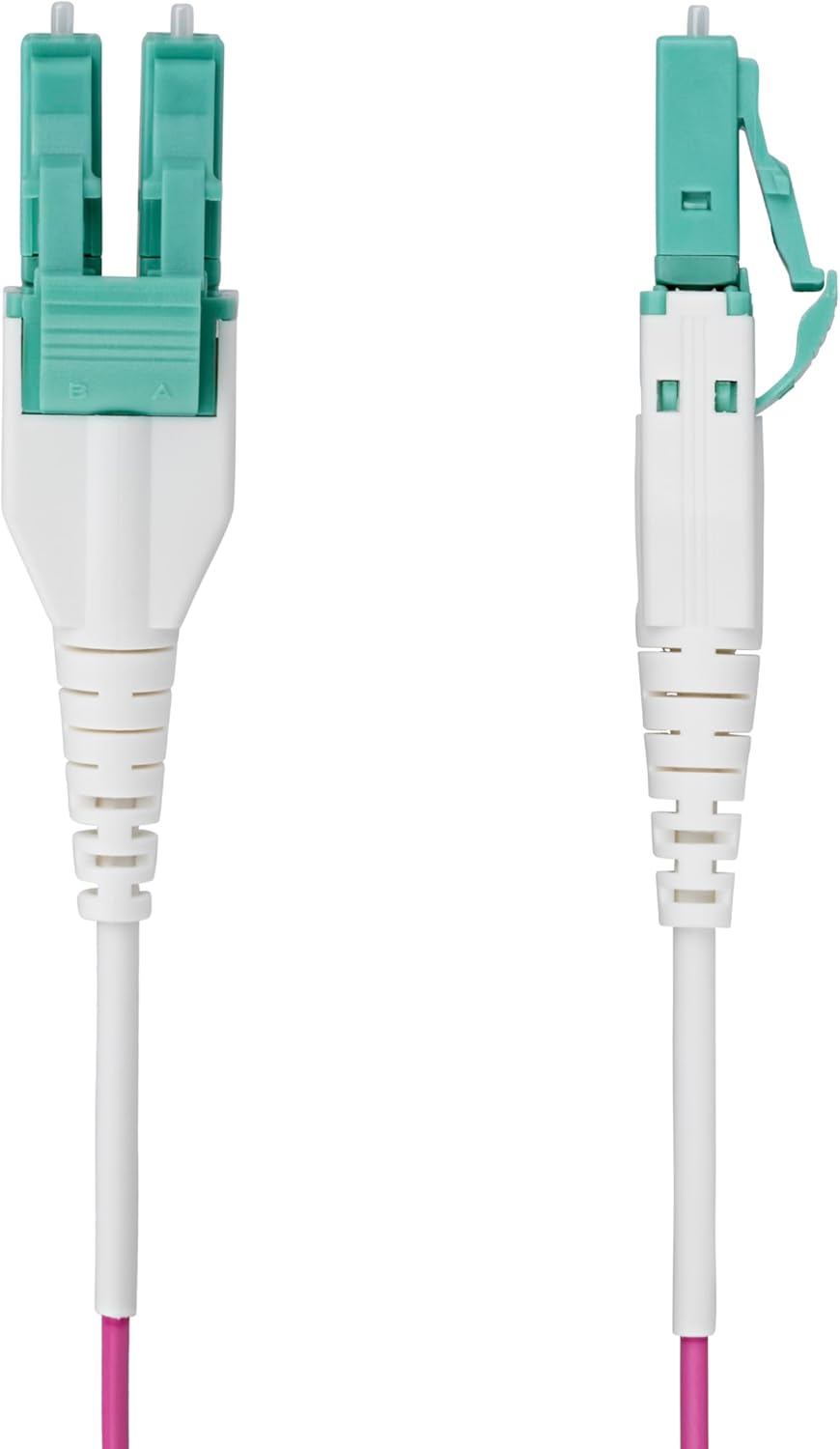 Startech.com Cavo Fibra Ottica LC/LC OM4 40m, Viola Erica - immagine 2