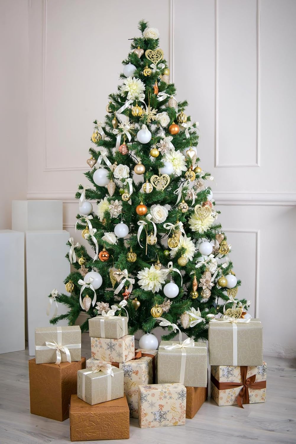 Solagua Navidad Albero di Natale Artificiale Extra Riempito - immagine 2