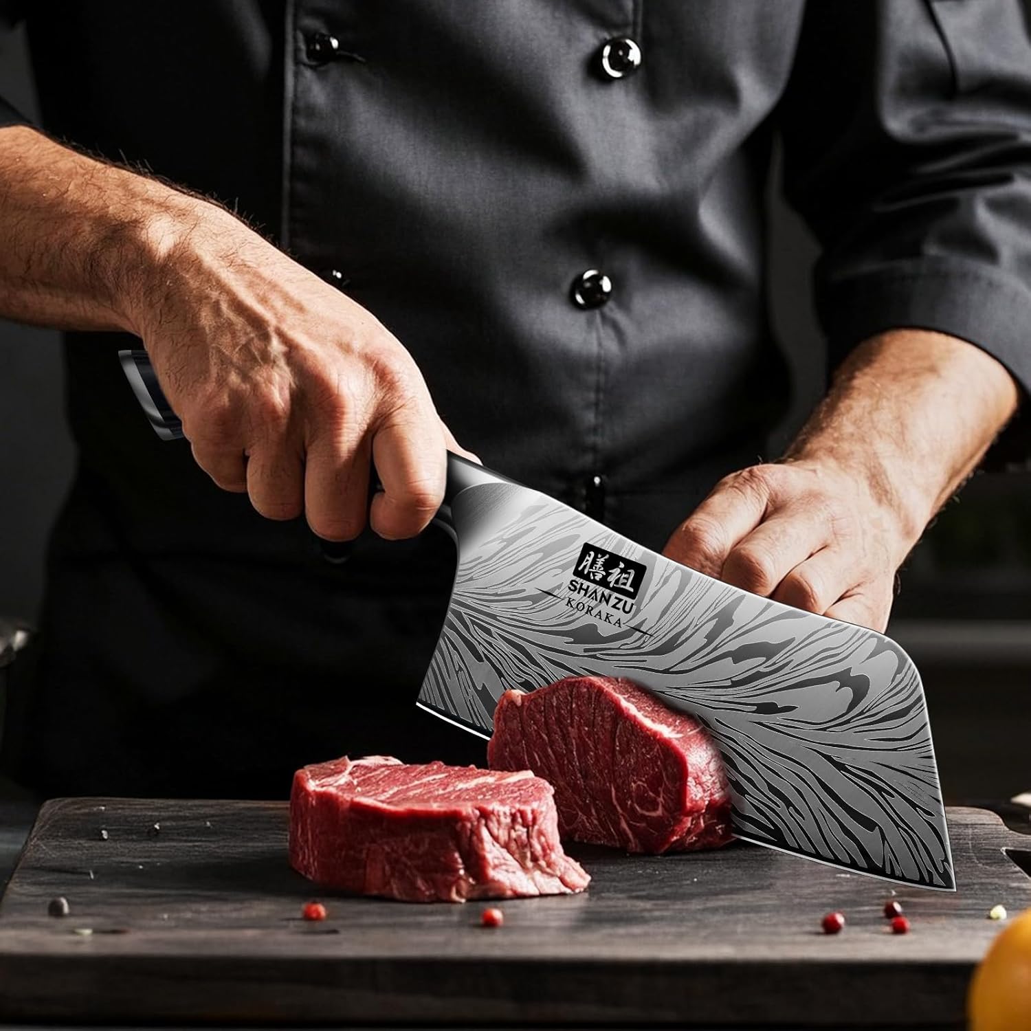 Shan Zu Coltello da Cucina Professionale 18cm - immagine 6