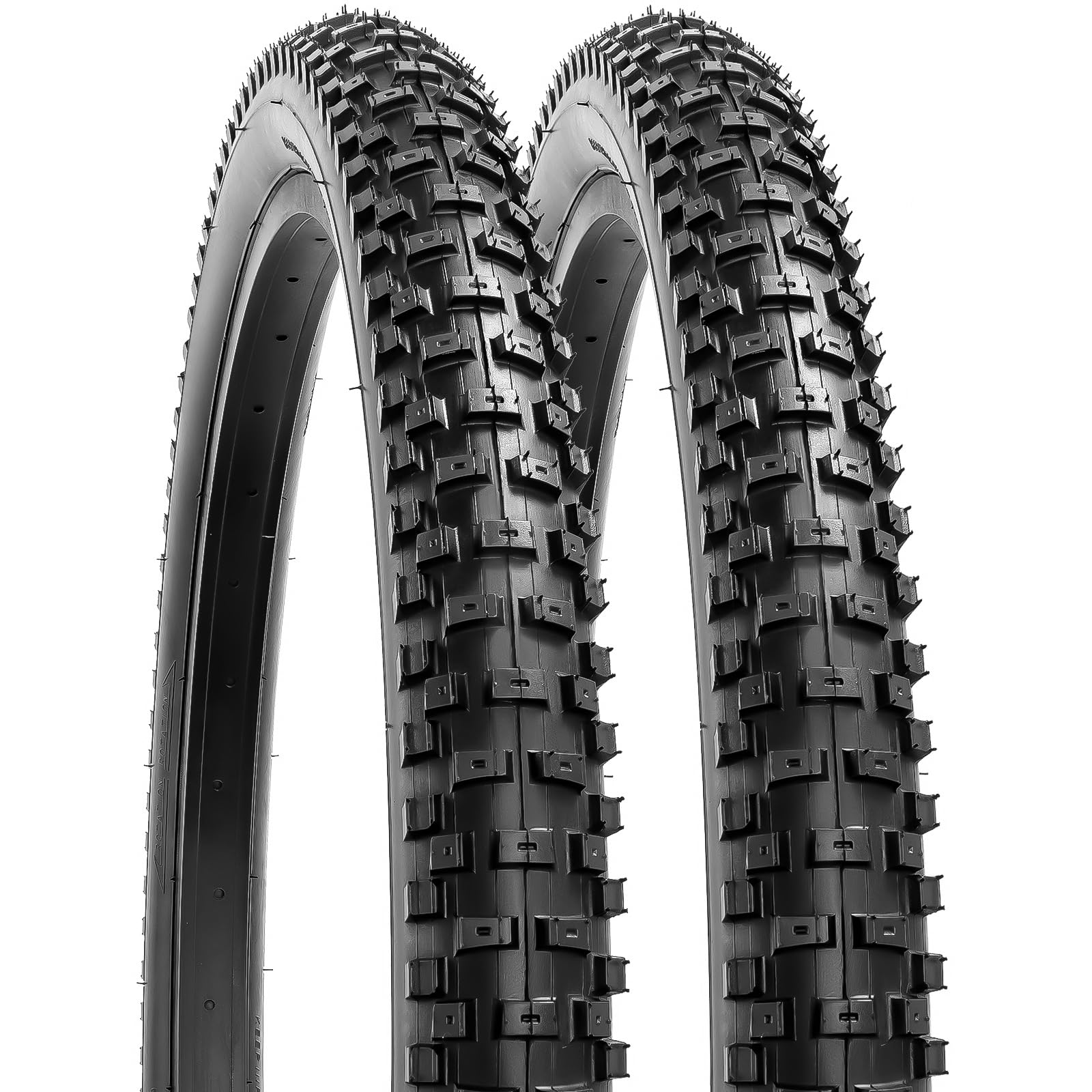 Yunscm 2 Pneumatici Bici Fuoristrada 24 x 2,35