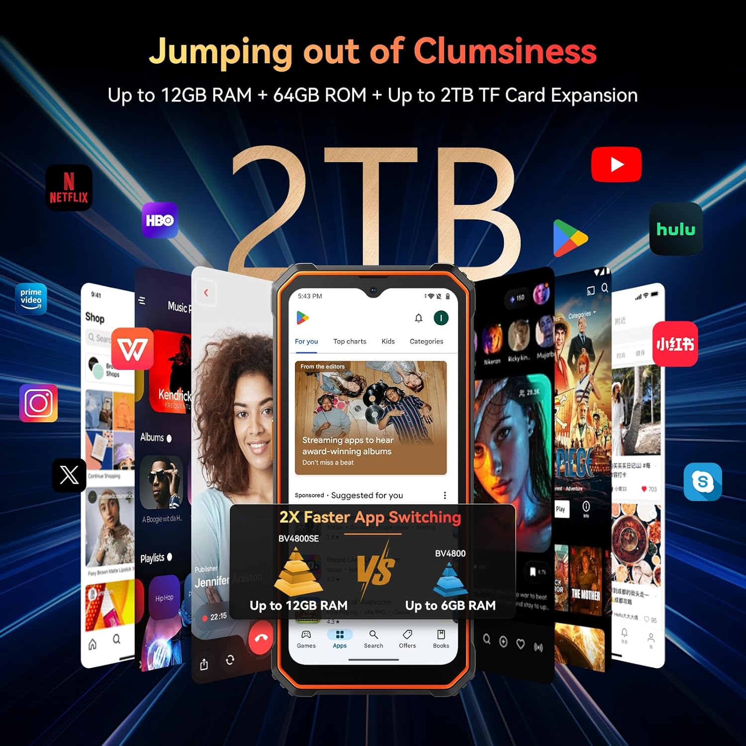 Blackview BV4800 SE - Smartphone Robusto Android 15 - immagine 4