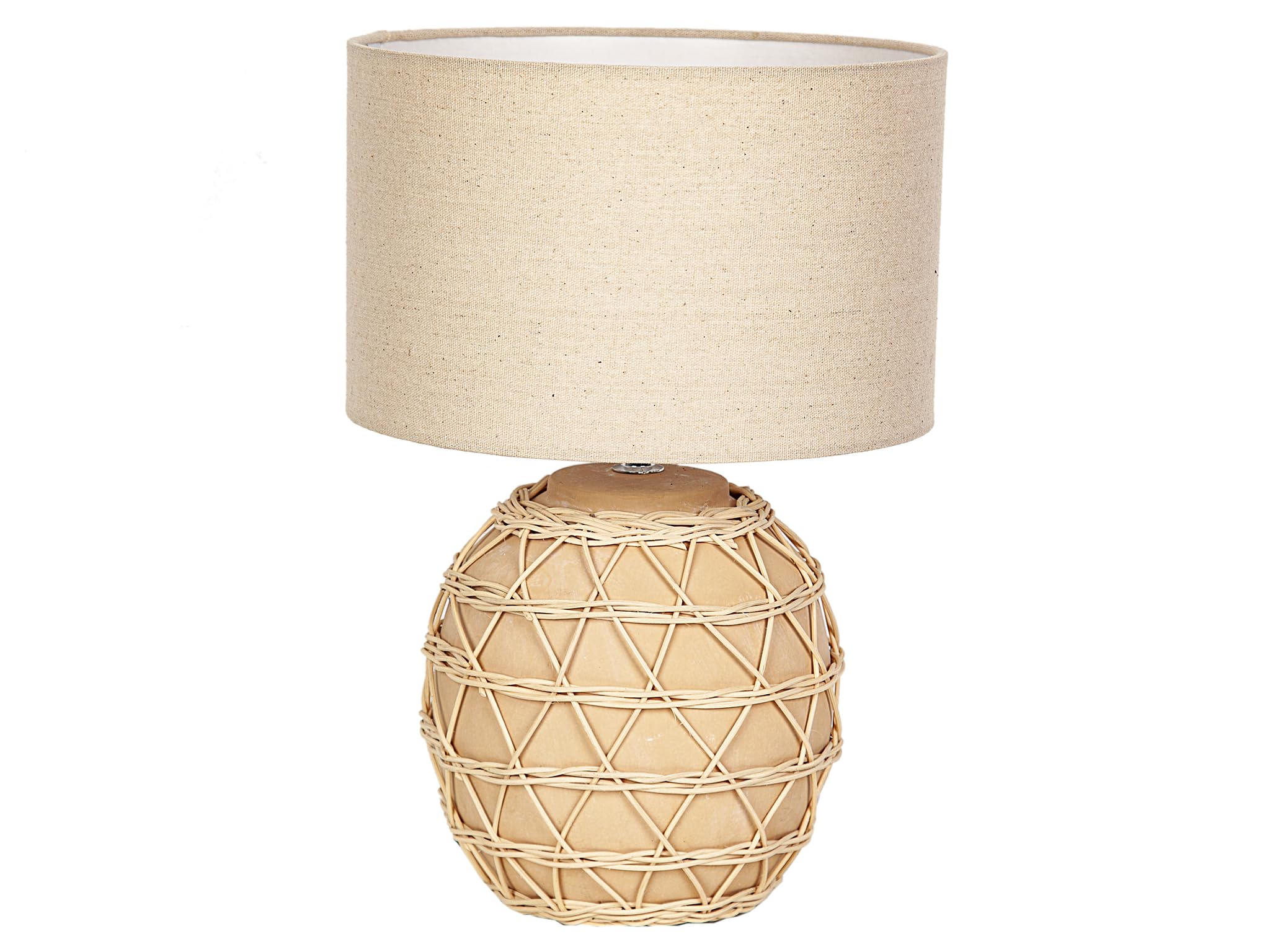 LAMPARA RANTTAN C/PANTALL E27