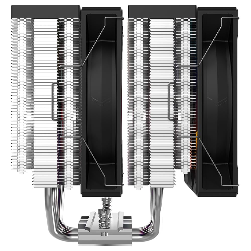 Sama A60L Dissipatore CPU Doppia Torre ARGB, Argento - immagine 3