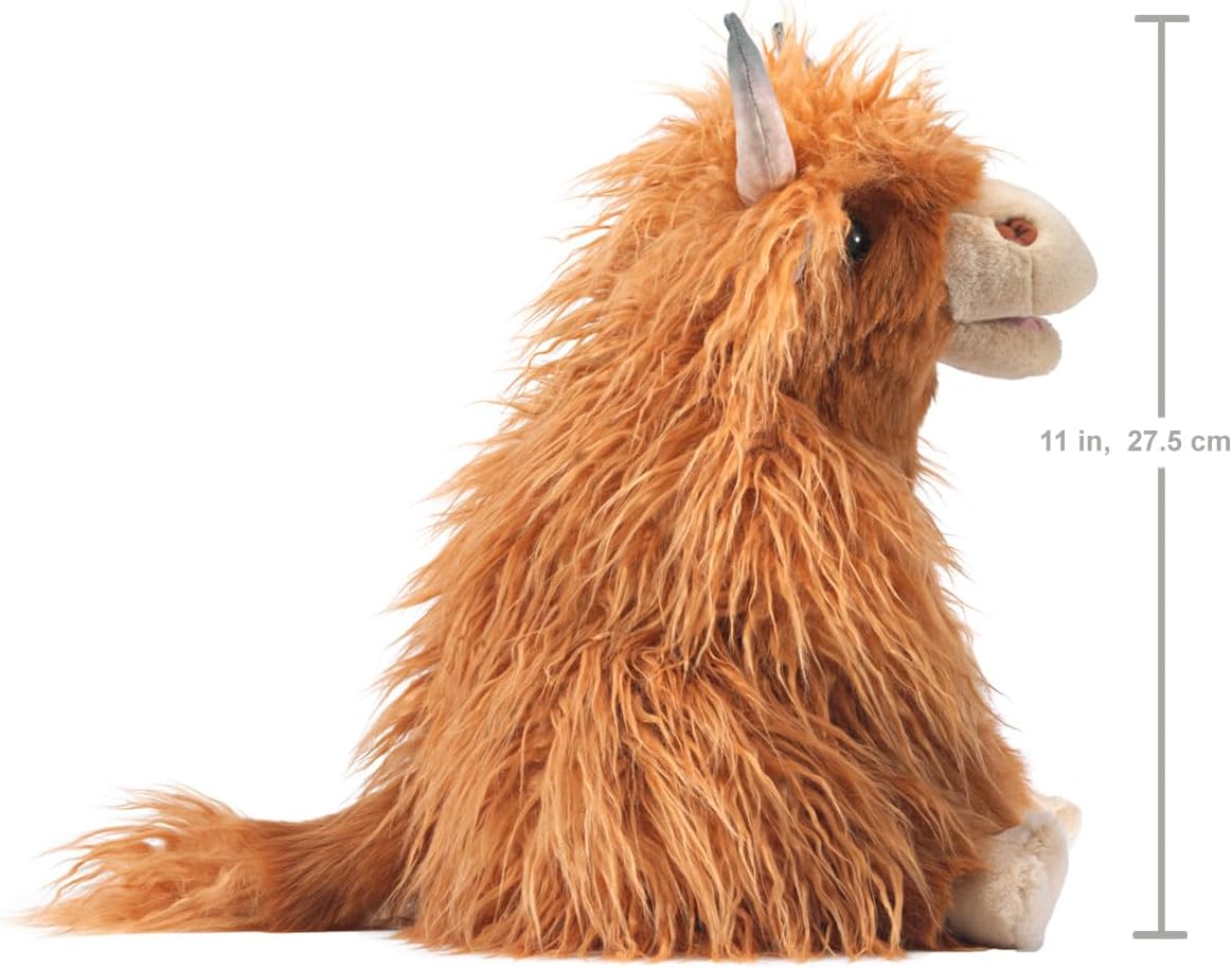 Folkmanis Scottish Highland Cow Puppet 3167 - immagine 3
