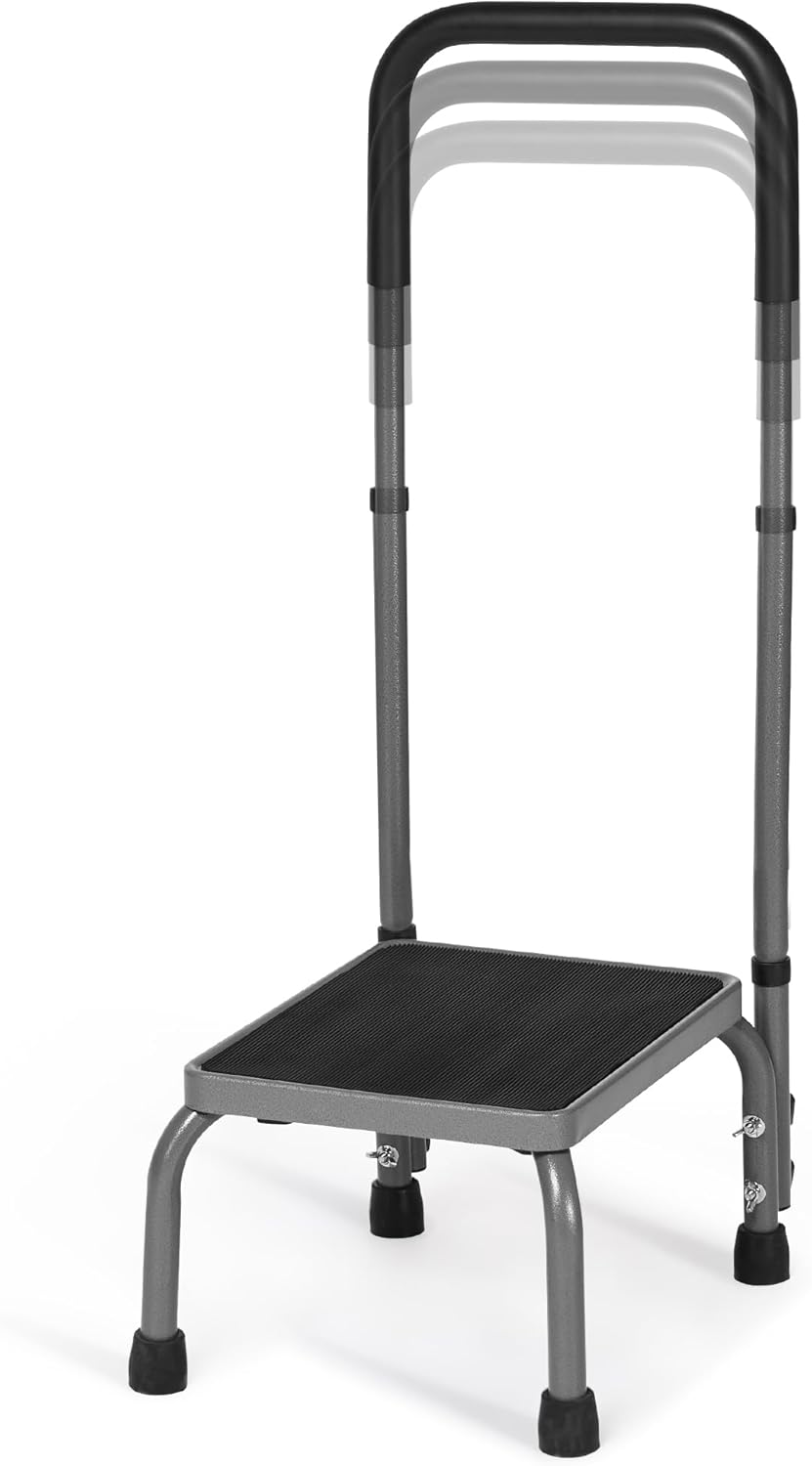 Careboda Scaletta Regolabile con Manico Antiscivolo